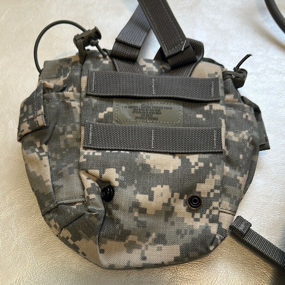 Gray and Black Tactical Backpack with MOLLE System - Picture 7 of 9